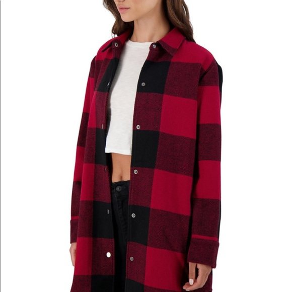 BB Dakota Jackets & Coats | Bb Dakota Eldridge Plaid Coat ...